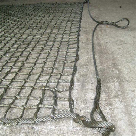 Wire Cargo Net_wire rope cargo net sling