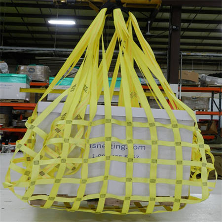 webbing sling net Polyester Webbing Cargo Lifting Net-Cargo